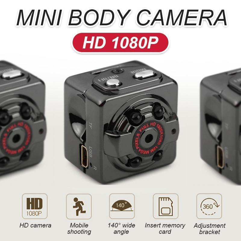 HD 1080P Mini Body Camera - 5econds.co