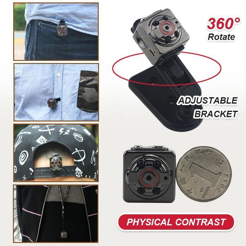 HD 1080P Mini Body Camera - 5econds.co