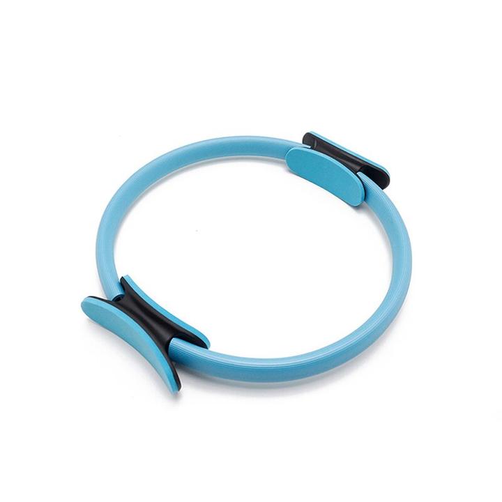 Pilates Ring Dual Grip Trainer - Home Magic Circle Sport Ring Women Fitness Kinetic Resistance Yoga Ring Tools Gym Workout Accessories