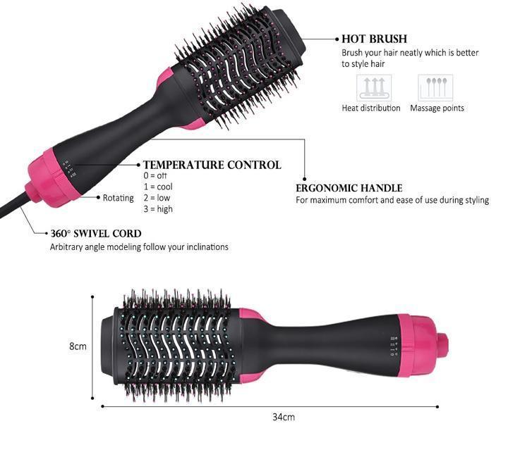 FRIZHAIR™: One-step Hair Dryer & Volumizer Styler [Freeship Worldwide] - 5econds.co