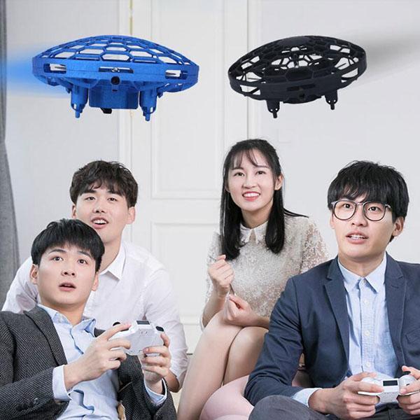 Mini Drone Quad Induction Levitation UFO Magnetic Magic Spinning Gyroscope - 5econds.co