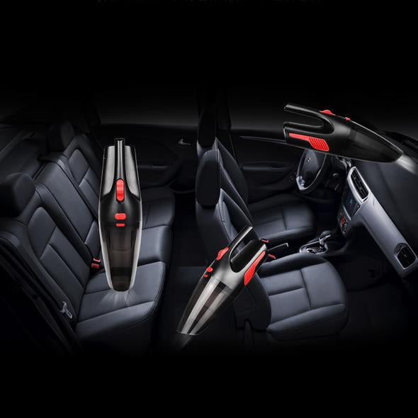 120W Car Vacuum Cleaner - Portable Handheld Cordless/Car Plug 12V 5000PA Super Suction Wet/Dry for Car Home - 5econds.co