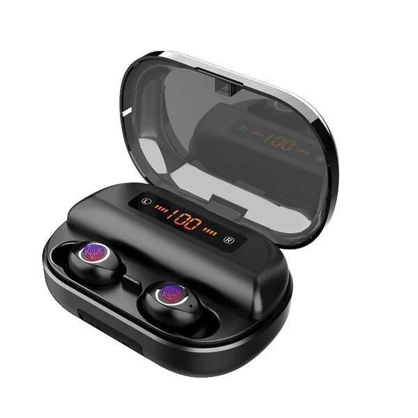 HiFi Waterproof Touch Control Headset - Bluetooth 5.0 Earphones Wireless Earbuds With Power Box for Swimmers Sports/Games - 5econds.co