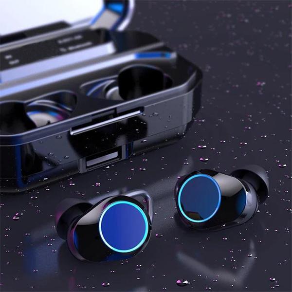 HiFi Waterproof Touch Control Headset - Bluetooth 5.0 Earphones Wireless Earbuds With Power Box for Swimmers Sports/Games - 5econds.co