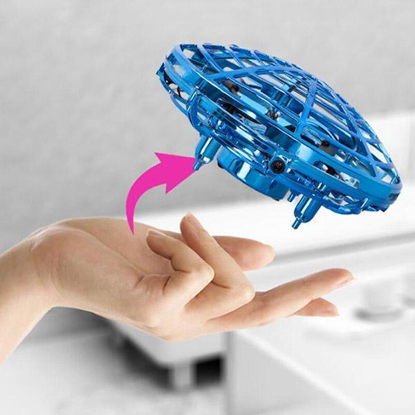 Mini Drone Quad Induction Levitation UFO Magnetic Magic Spinning Gyroscope - 5econds.co