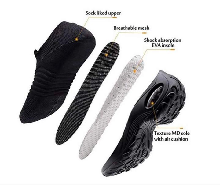 Women's Breathable Air Cushion Walking Running Shoes, Multi-Color, 2020 Sneaker