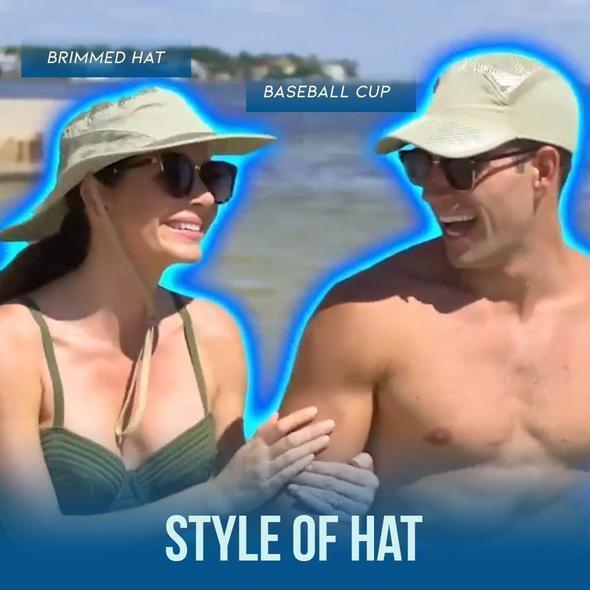 Sunstroke Prevented Cooling Hat - Hot Summer Wide Brim Sun Hat UV Protection Arctic Cap Hat Ice Cap Sunscreen Hydro Bucket Hat