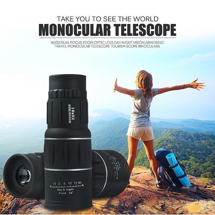 5ZOOM™ - High Power Prism Monocular Telescope - 5econds.co