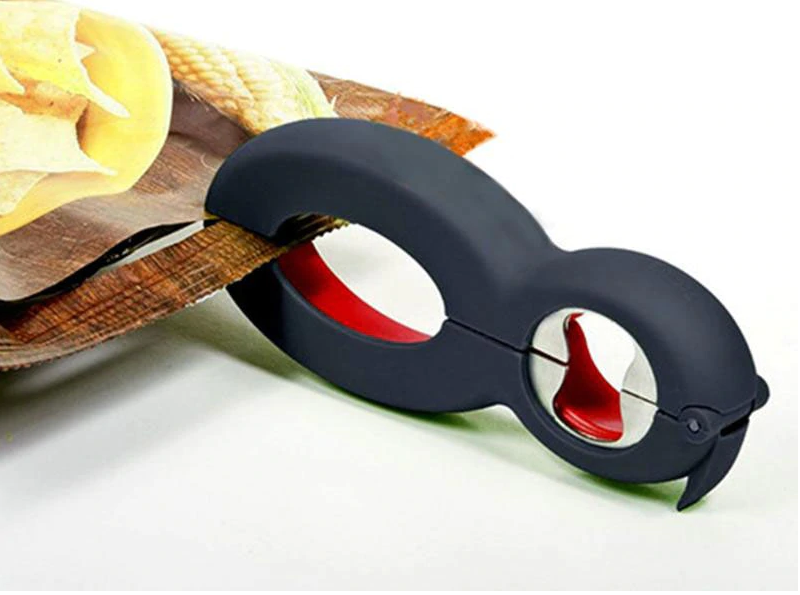 6 in 1 Multifunction Opener - All in One Twist Bottle Jar 8 shaped Gripper Can Wine Beer Lid Twist Off Jar Opener Claw - 5econds.co