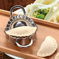 Dumpling Mould Set of 2pcs - DIY Mold Wrapper Cutter Making Machine Cooking Pastry Kitchen Tools Maker Device - 5econds.co