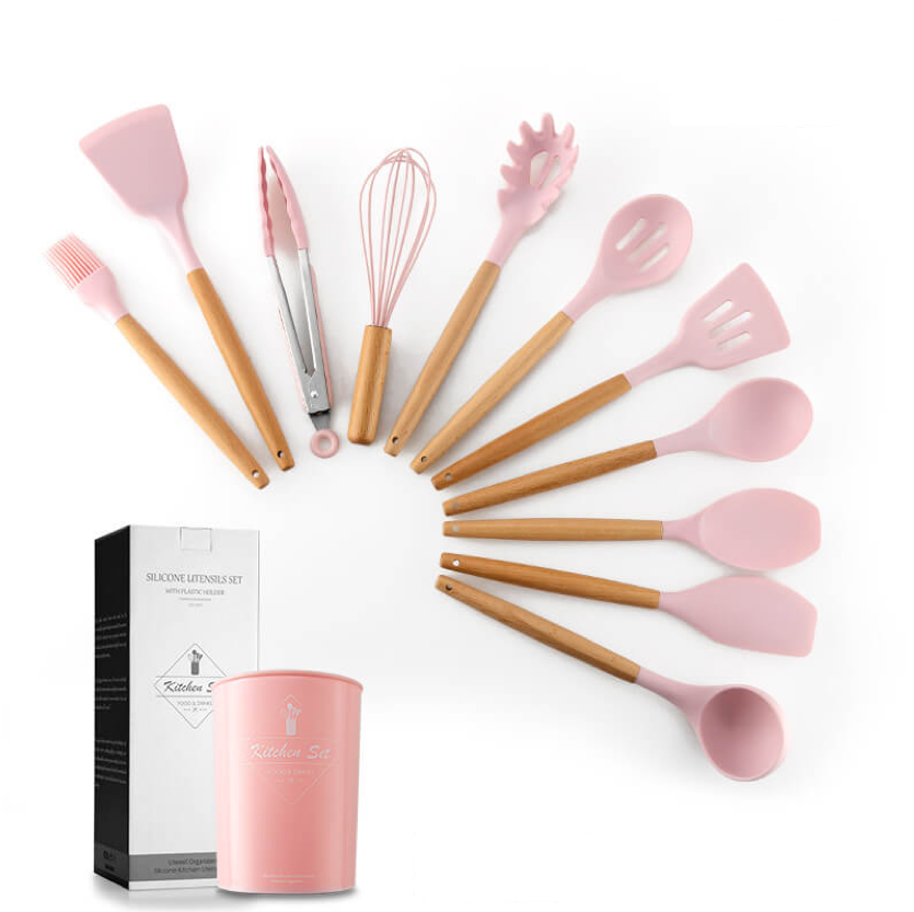 Premium Silicone Kitchen Cooking Utensils [NEW ARRIVAL] - 5econds.co