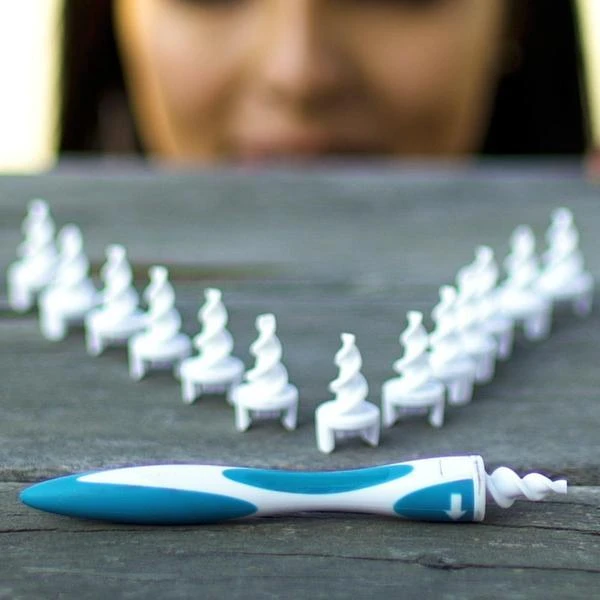 Smart Ear Cleaner - 16 Tips Rotating Ear Cleaner with Soft Silicone Tips Safety Remove the Earwax Tool Simply To Grab And Extract Earwax - 5econds.co