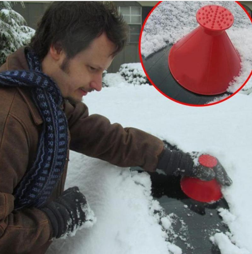 Magical Car Ice Scraper - HOT SALE🔥Miracle Snow Windshield Car Window Cone Ice Scraper - 5econds.co