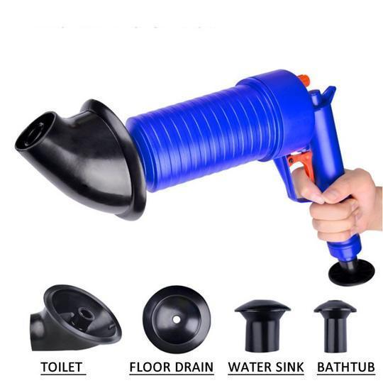 CLEANER™ GUN : HIGH PRESSURE TOILET PLUNGER [2020 AIR POWER UPGRADE] - 5econds.co