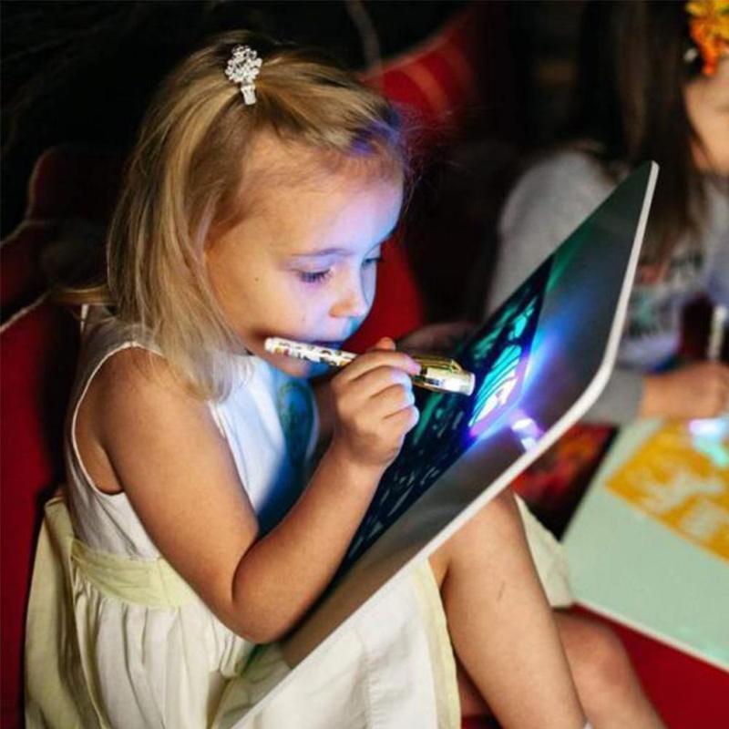 Light Drawing Toy - Fun And Developing Neon Toy - 5econds.co