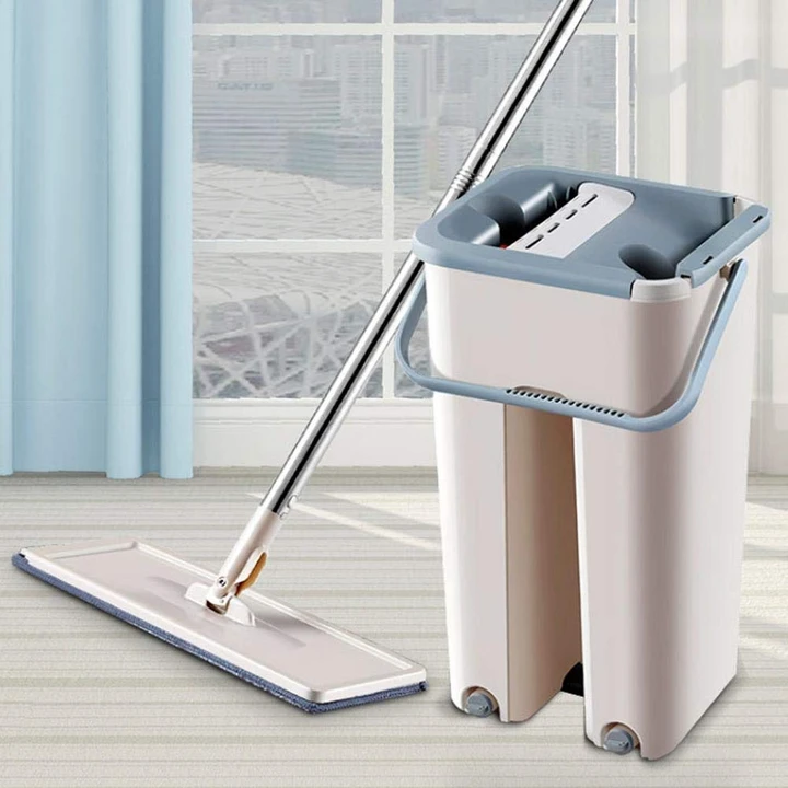 4-in-1 Multi-functional Hands-free Mop - 5econds.co