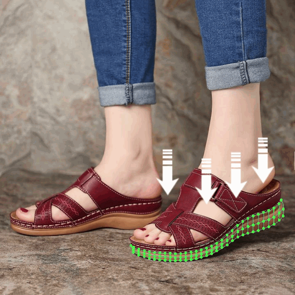 BESTWALK™ Premium Orthopedic Open Toe Sandals - 5econds.co