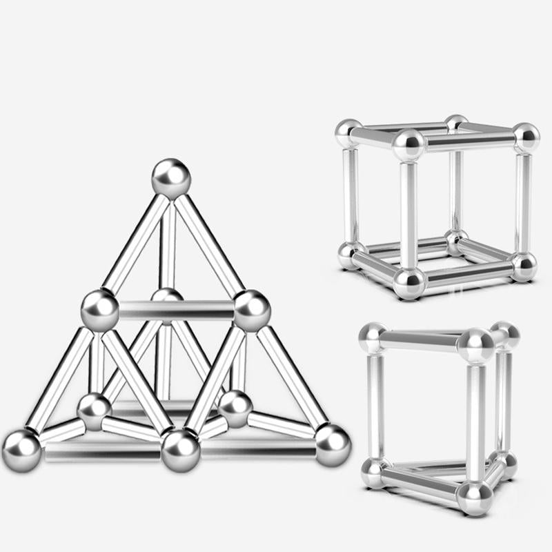 DIY Magnetic Sticks And Balls - 40% OFF TODAY !! - Designer Building Blocks Construction Set Magnet Toys Children Adults - 5econds.co