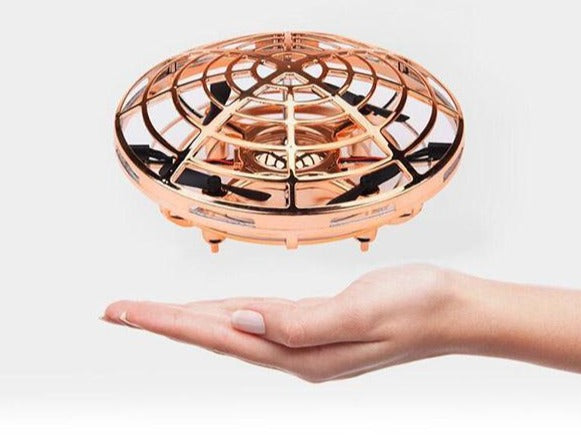Mini Drone Quad Induction Levitation UFO Magnetic Magic Spinning Gyroscope - 5econds.co