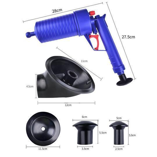 CLEANER™ GUN : HIGH PRESSURE TOILET PLUNGER [2020 AIR POWER UPGRADE] - 5econds.co