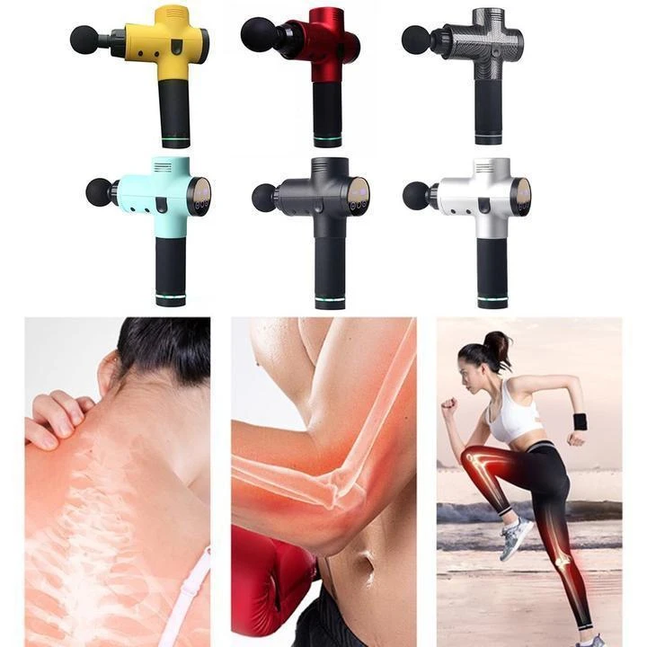 4-In-1, Relieving Pain, 3 Speed Settings Body Deep Muscle Massager - 5econds.co