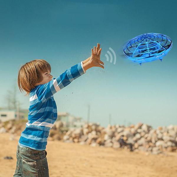 Mini Drone Quad Induction Levitation UFO Magnetic Magic Spinning Gyroscope - 5econds.co