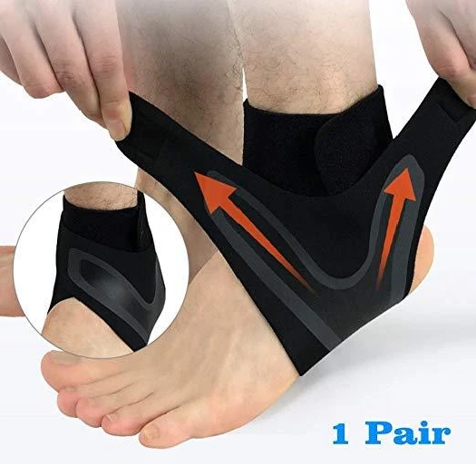 WALK-FREE™ THE ADJUSTABLE ELASTIC ANKLE BRACE - Ankle Support Brace,Elasticity Free Adjustment Protection Foot Bandage,Sprain Prevention Sport Fitness Guard Band - 5econds.co