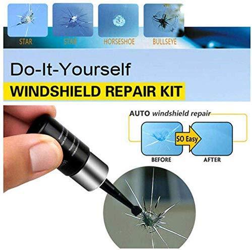 Automotive glass nano repair fluid - Car Windshield Repair Tool Fluid Kit Auto Crack Chip Resin Scratch Remover