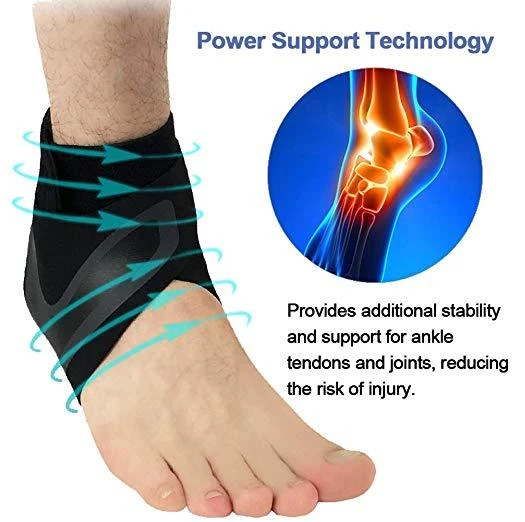 WALK-FREE™ THE ADJUSTABLE ELASTIC ANKLE BRACE - Ankle Support Brace,Elasticity Free Adjustment Protection Foot Bandage,Sprain Prevention Sport Fitness Guard Band - 5econds.co