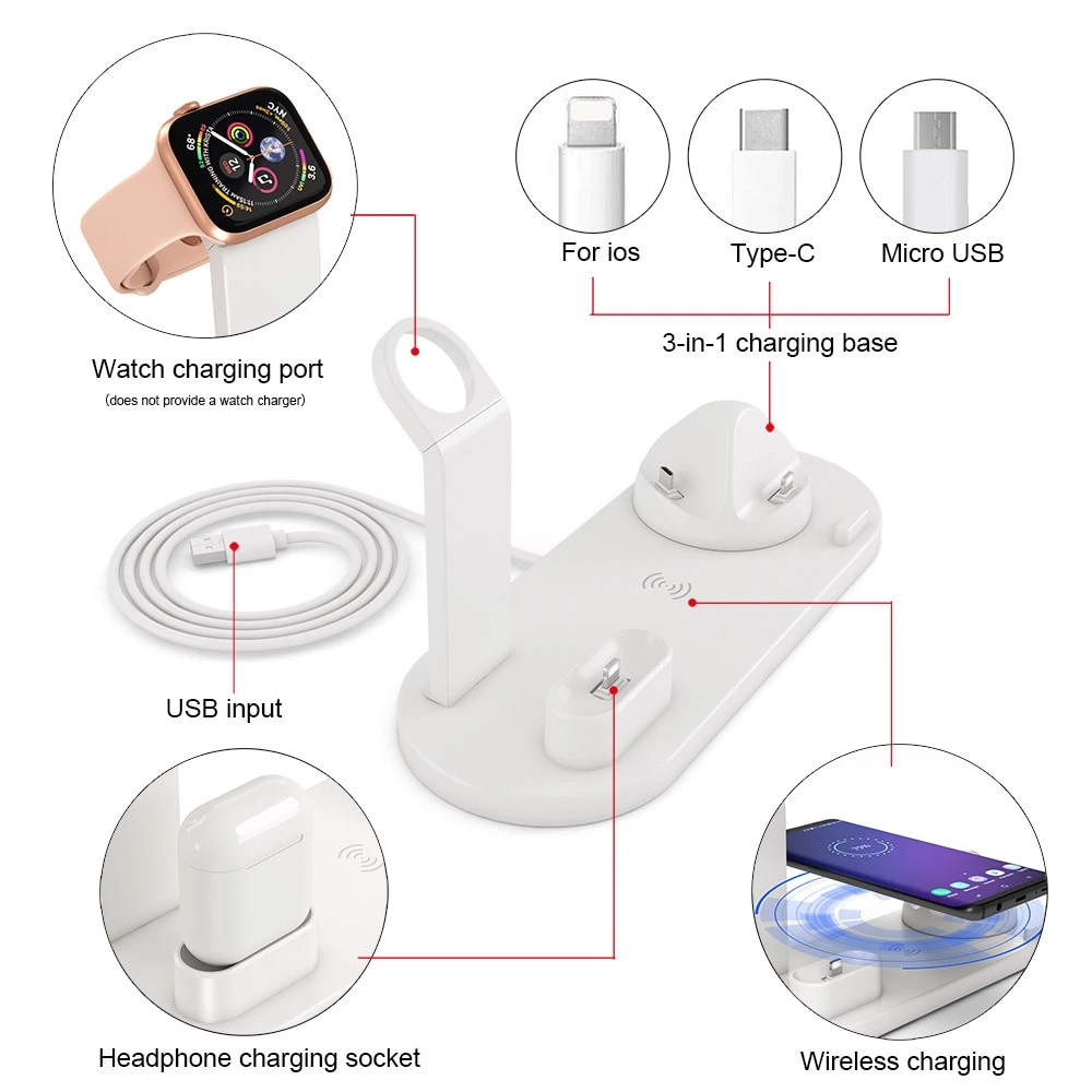 CHARGEMASTER - 4 IN 1 CHARGE DOCK - 5econds.co