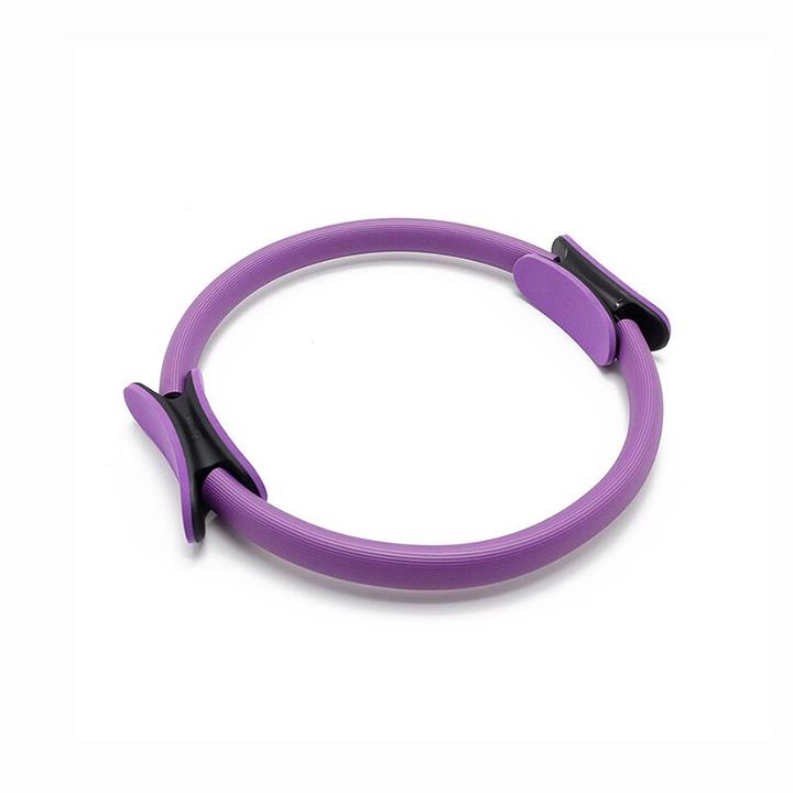 Pilates Ring Dual Grip Trainer - Home Magic Circle Sport Ring Women Fitness Kinetic Resistance Yoga Ring Tools Gym Workout Accessories