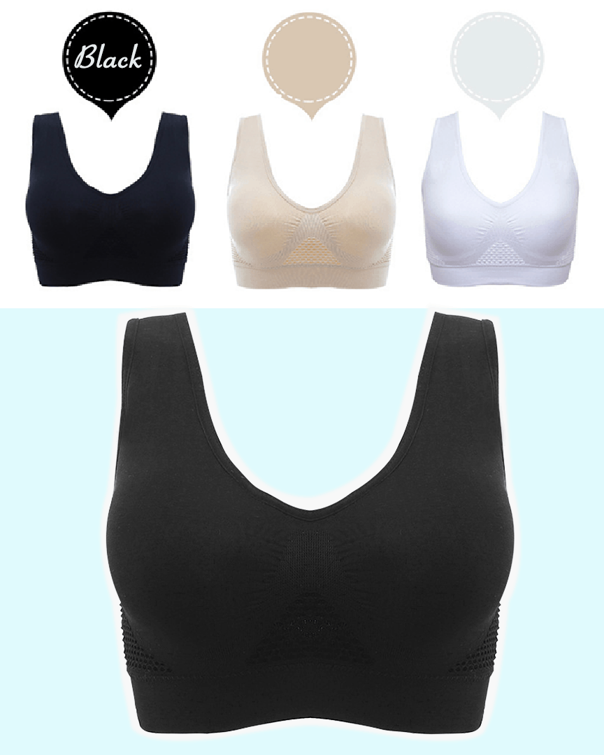 AirBra™ - Premium Invisible Wireless Push Up Lifting Bra - 5econds.co