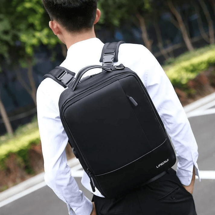 Premium Anti-theft Laptop Backpack with USB Port [2020 version] - 5econds.co