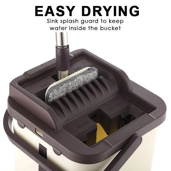 4-in-1 Multi-functional Hands-free Mop - 5econds.co