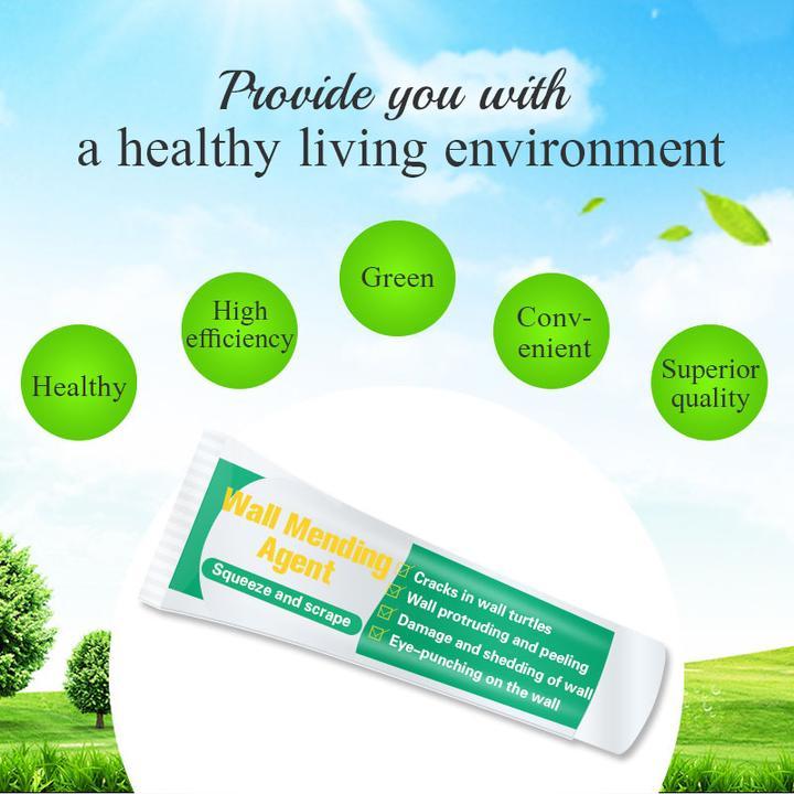 Wall Mending Agent (Gift Giving Now: Scraper) - Valid mould proof Wall Mending Agent Wall Repair Cream Wall Crack Nail Repair quick-drying patch restore - 5econds.co