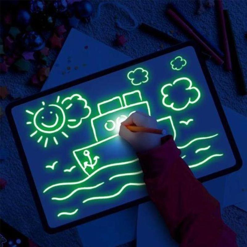 Light Drawing Toy - Fun And Developing Neon Toy - 5econds.co