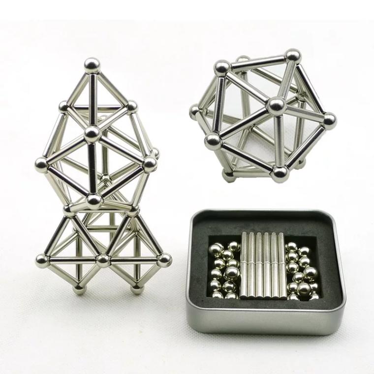 DIY Magnetic Sticks And Balls - 40% OFF TODAY !! - Designer Building Blocks Construction Set Magnet Toys Children Adults - 5econds.co