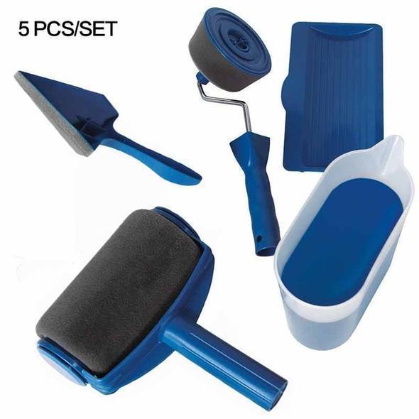 Multifunctional Paint Roller Pro Kit - DIY Brush Tool Household Corner Home Office Room Wall - 5econds.co
