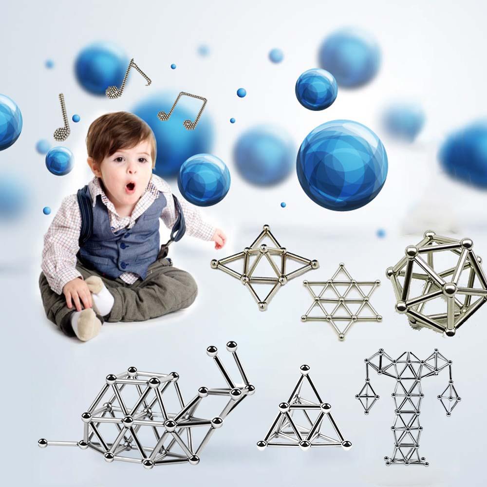 DIY Magnetic Sticks And Balls - 40% OFF TODAY !! - Designer Building Blocks Construction Set Magnet Toys Children Adults - 5econds.co