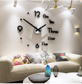 Diy big wall clock modern design（If you want to buy the big size in the video, we recommend 30 inches)