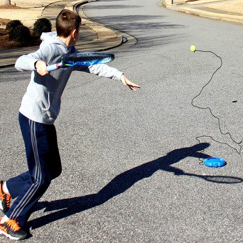 Tennis Trainer™ - Tennis Training Tool Exercise Ball Sport Rebound Baseboard Sparring Device - 5econds.co