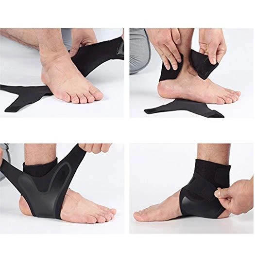 WALK-FREE™ THE ADJUSTABLE ELASTIC ANKLE BRACE - Ankle Support Brace,Elasticity Free Adjustment Protection Foot Bandage,Sprain Prevention Sport Fitness Guard Band - 5econds.co