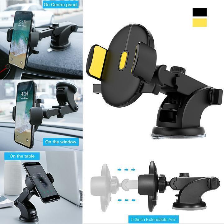 Holder™ Automatically Locking Windshield Phone Holder [UNIVERSAL FIT] - 5econds.co