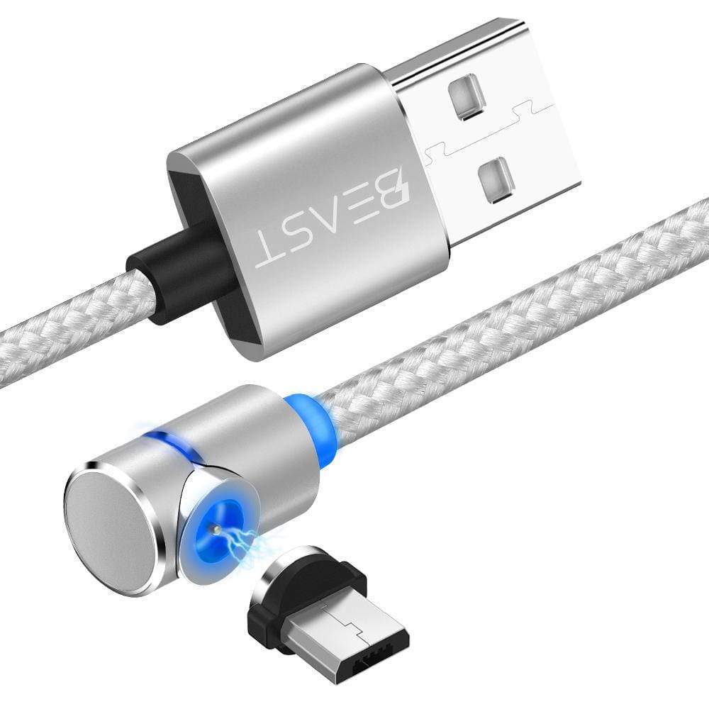 3-in-1 Magnetic Cable Charger - MicroUSB Type C Lightning Cord Fast Adapter - 5econds.co