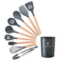 Premium Silicone Kitchen Cooking Utensils [NEW ARRIVAL] - 5econds.co