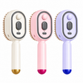 Trio Color Combo Electric Spray Air Cushion Massage Comb 3-in-1
