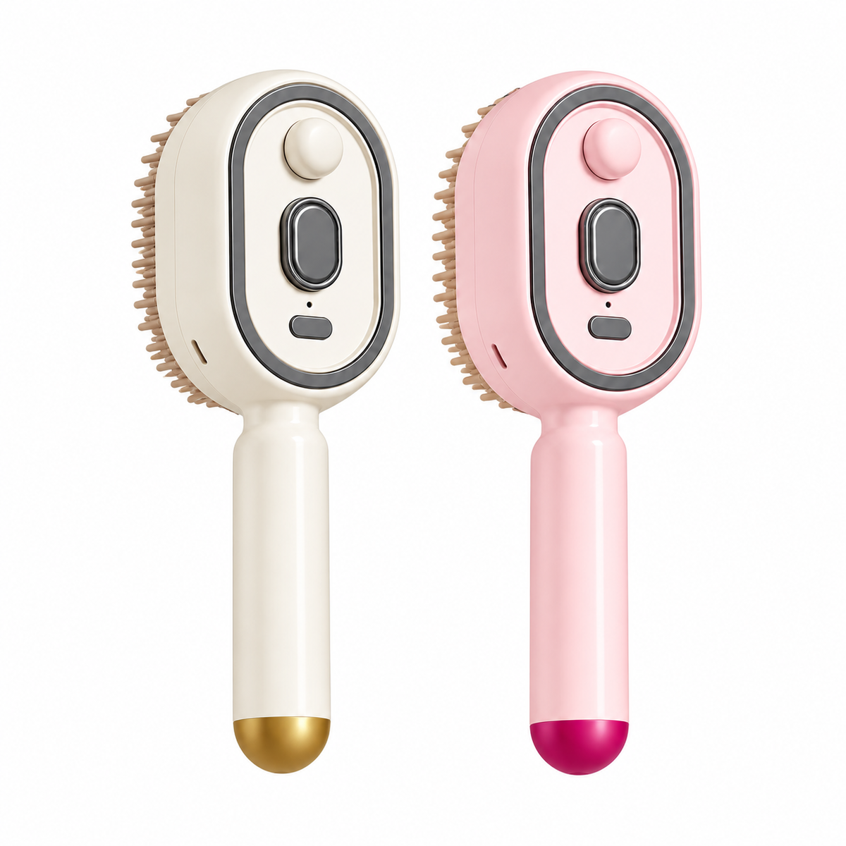 Duo Color Random Combo Electric Spray Air Cushion Massage Comb 3-in-1