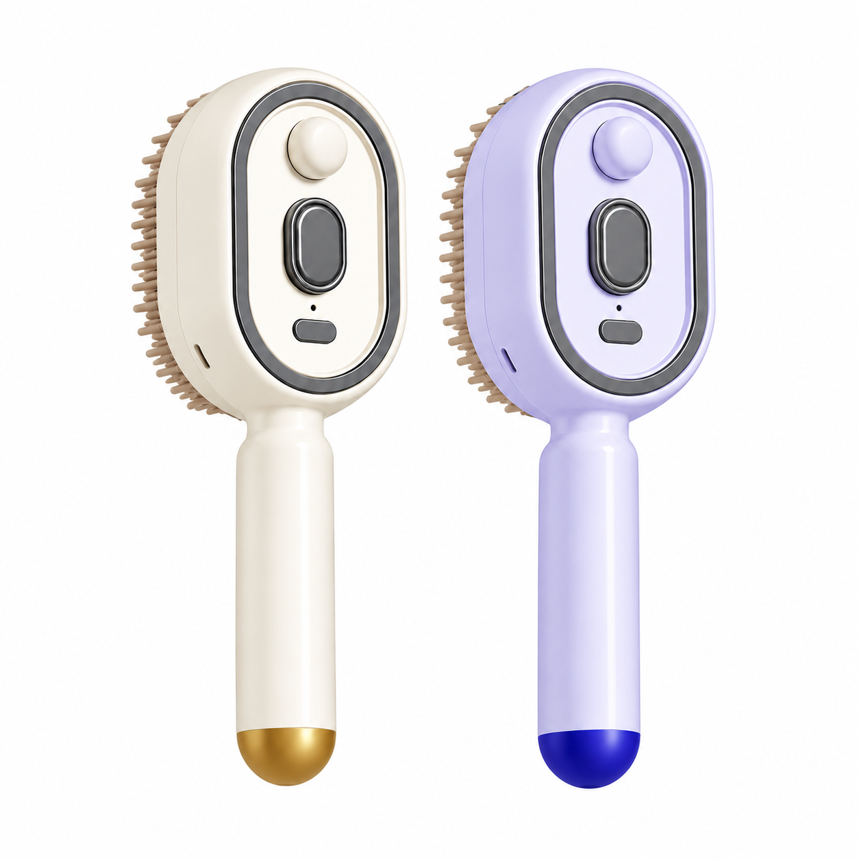 Duo Color Random Combo Electric Spray Air Cushion Massage Comb 3-in-1