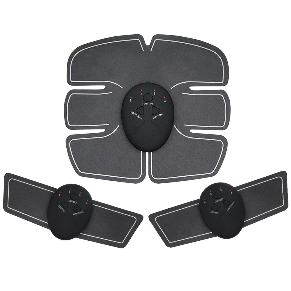 BodyFit™ Abs Muscle Toning Stimulator Electric 6 Pack EMS Fitness Trainer Belt Machine - 5econds.co