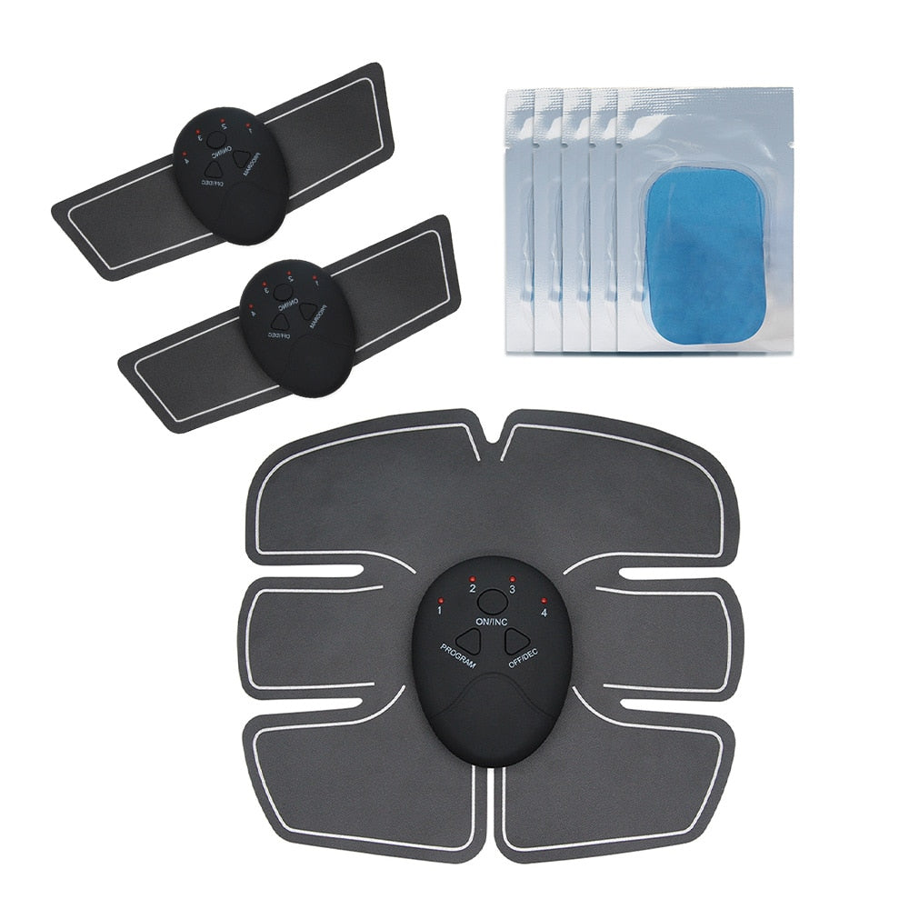 BodyFit™ Abs Muscle Toning Stimulator Electric 6 Pack EMS Fitness Trainer Belt Machine - 5econds.co